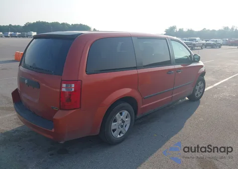 2008 Dodge Grand Caravan Se from USA, damaged, VIN 2D8HN44H58R724409